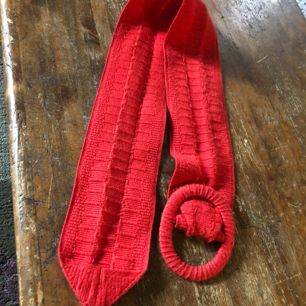 Vintage 80s’ Woven Belt